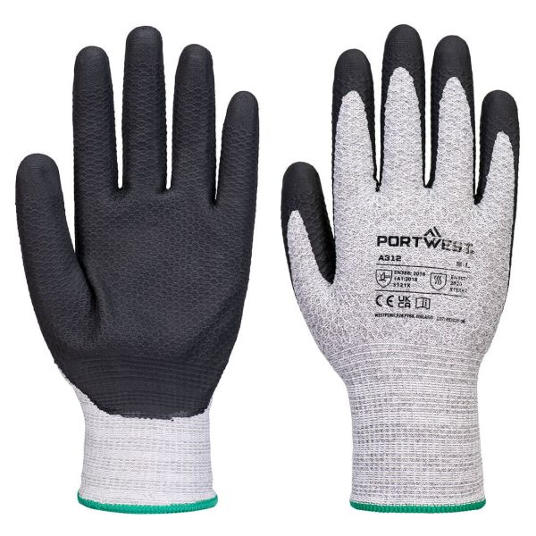 Small image of a portwest A312 Grip 13 Nitrile Diamond Knit Glove (Pk12)