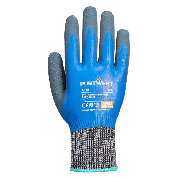 Small image of a portwest AP81 Liquid Pro HR Cut Glove