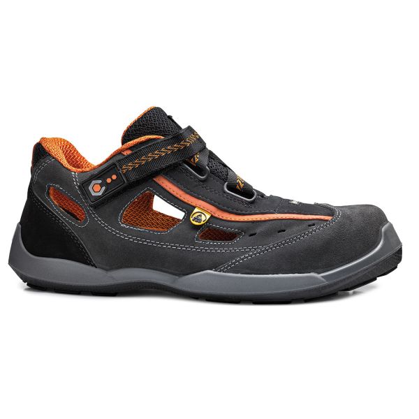 Aerobic S1P ESD SRC Grey/Orange -  B0617 - Safety Boot