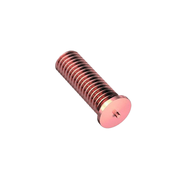 Mild Steel Copper Flashed Weld Studs - Pack of 100 (M3 Thread)