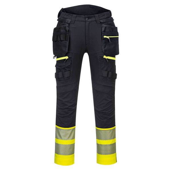 Small image of a portwest DX445 DX4 Hi-Vis Detachable Holster Pocket Class 1 Trousers