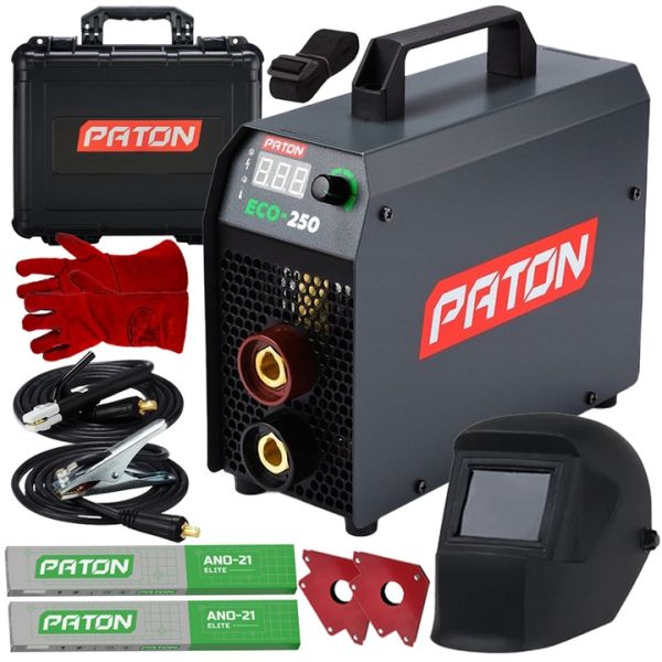 Paton ECO-250 Arc Welder Kit W/ Accessories – 230V