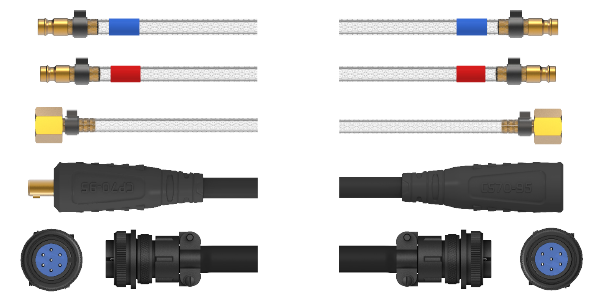 EWM Phoenix Puls / Taurus Synergic Water Cooled Interconnecting Cable