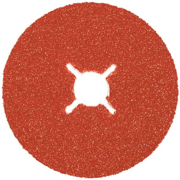 Abracs 7" (178MM) Ceramic Fibre Sanding Disc