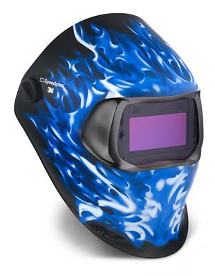 3M Speedglas 100 Welding Helmet 3/8-12 Ice Hot