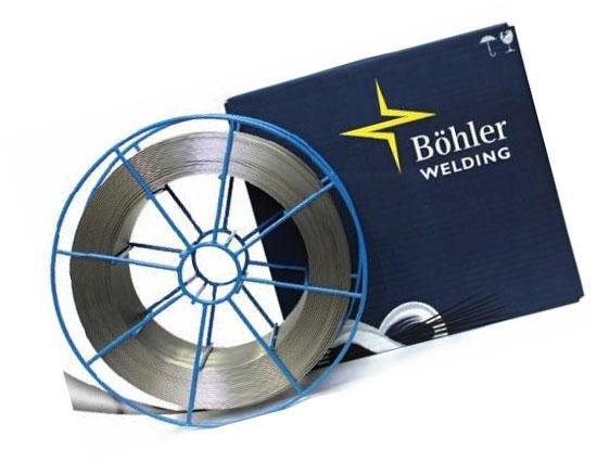 This is an image of a Bohler Ti 60 T-FD Flux Cored MIG Wire