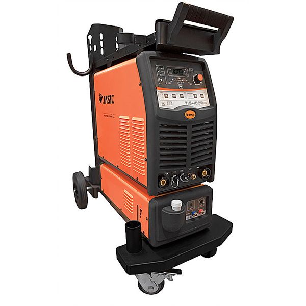 Jasic TIG 400 DC Pulse Inverter Welder W/ Water Cooler and Trolley  