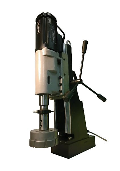 Here is a Mag Drill from JEI. This JEI Mag Drill is also known as the JEI MagBeast 5. All Rotabroach and Magdrill HSS Cutters and Mag Drill Bits fit this machine. 