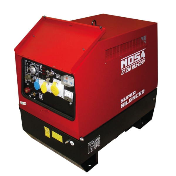 Mosa CS 230 YSX - CC/CV Eco Super Silenced 210A Diesel Generator Welder