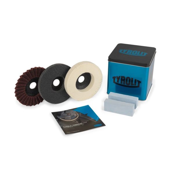 Tyrolit 4.5" (115MM) Premium 3* Metal Polishing Kit