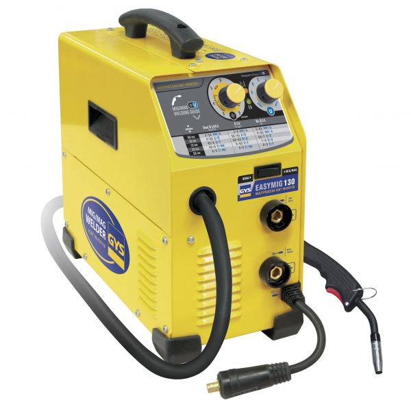 GYS EasyMIG 130 MIG Welding machine with torch and earth clamp